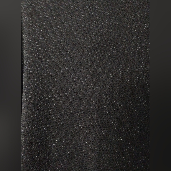 Fred David Woman Knit Top Evening Black with Mild Sparkle Plus Size 2XL Chest 48 - Picture 3 of 6